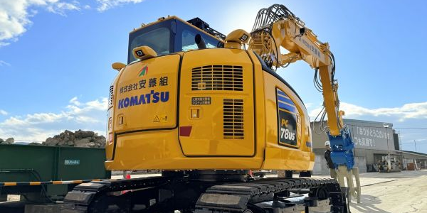 「解体機」と「ごみ収集車」が納車になりました