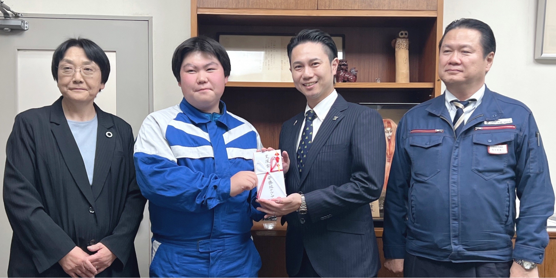 庄内総合高校へ活動支援金を寄贈しました